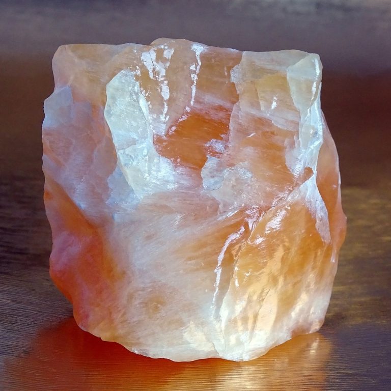 An Orange Calcite Crystal